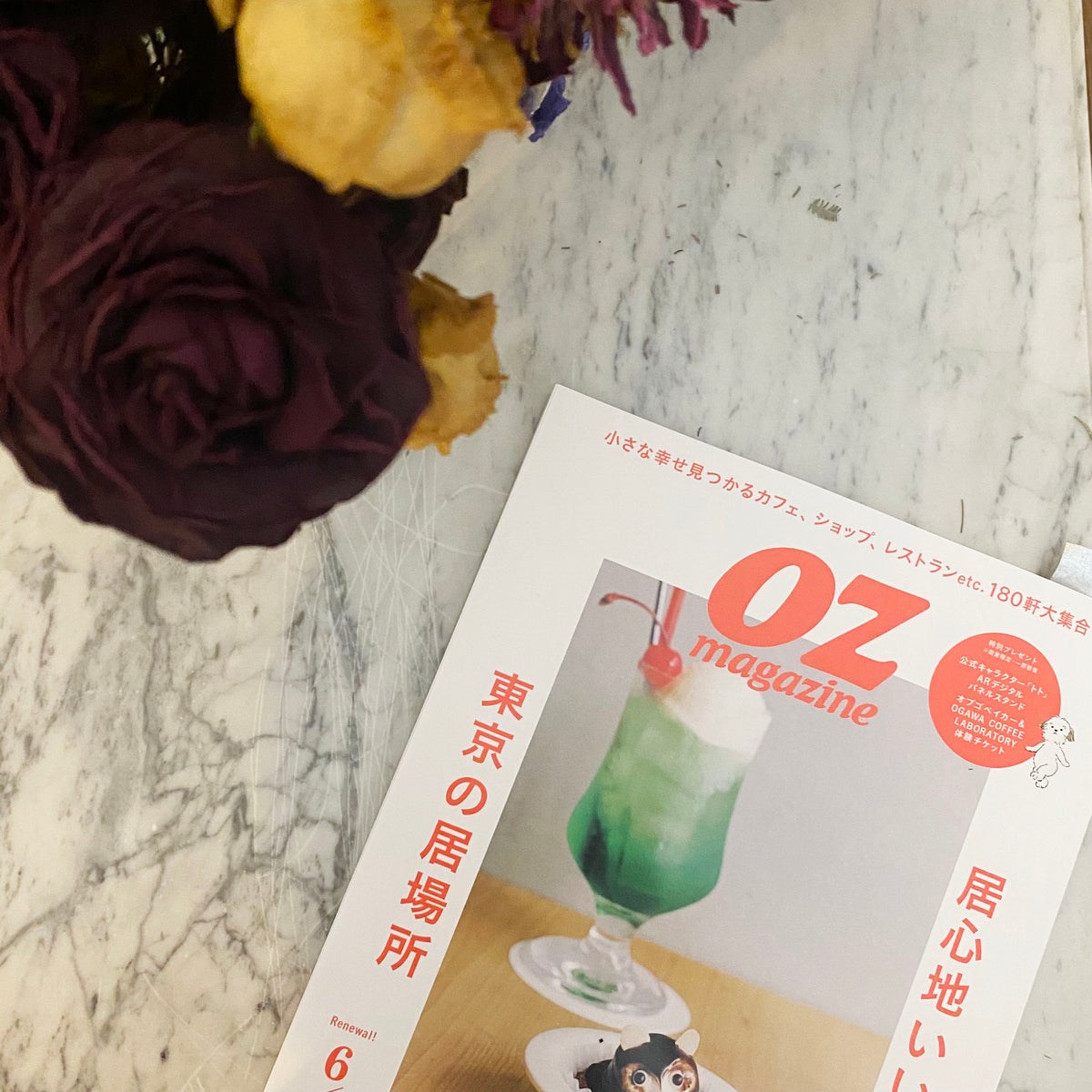 「OZ magazine」 6・7月号に封灯が掲載されました!