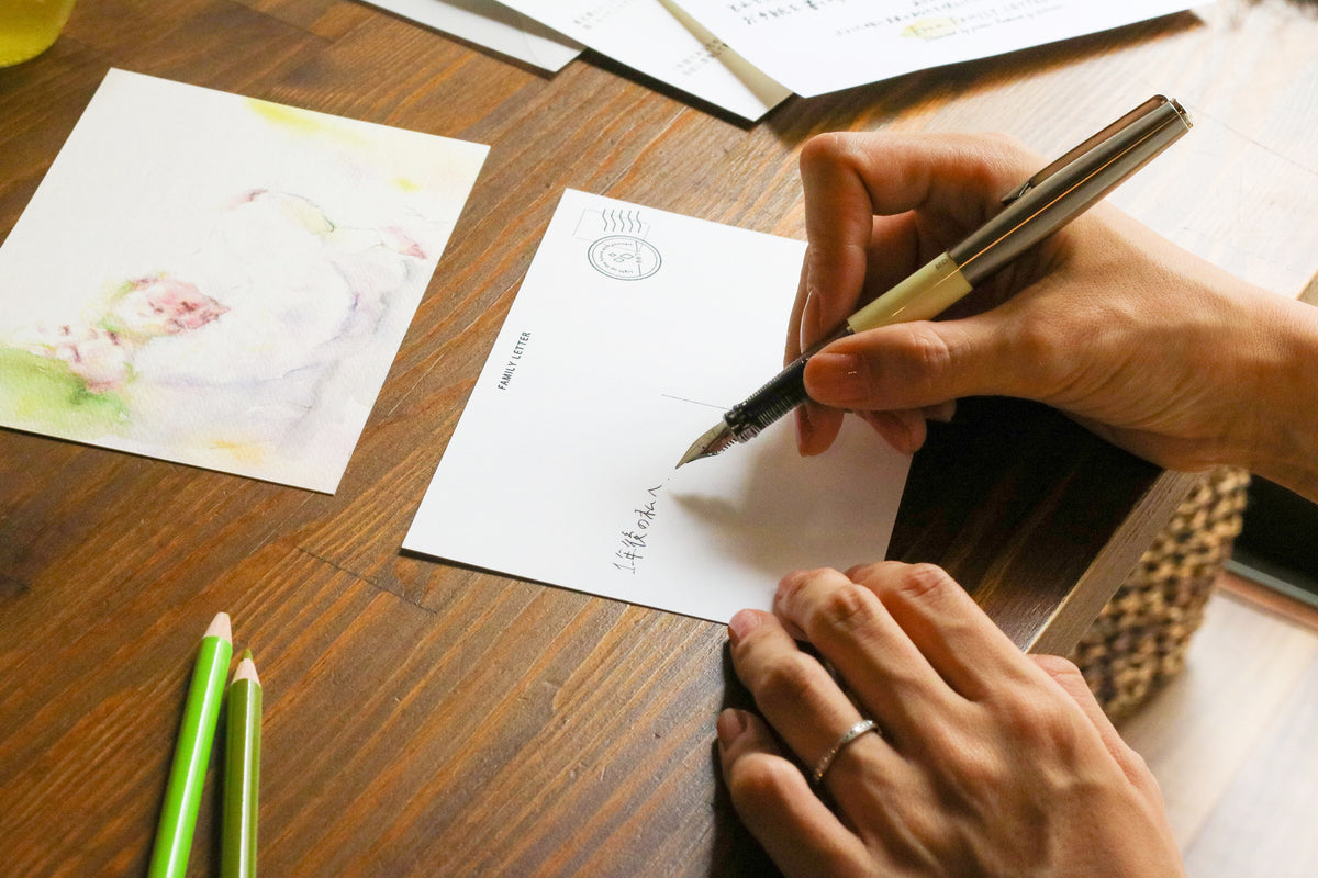 FAMILY LETTER 【水彩作家yukko×自由丁】 – JIYUCHO