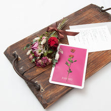 画像をギャラリービューアに読み込む, 【言葉と薔薇の贈り物】ROSE&LETTER(ドライフラワー)