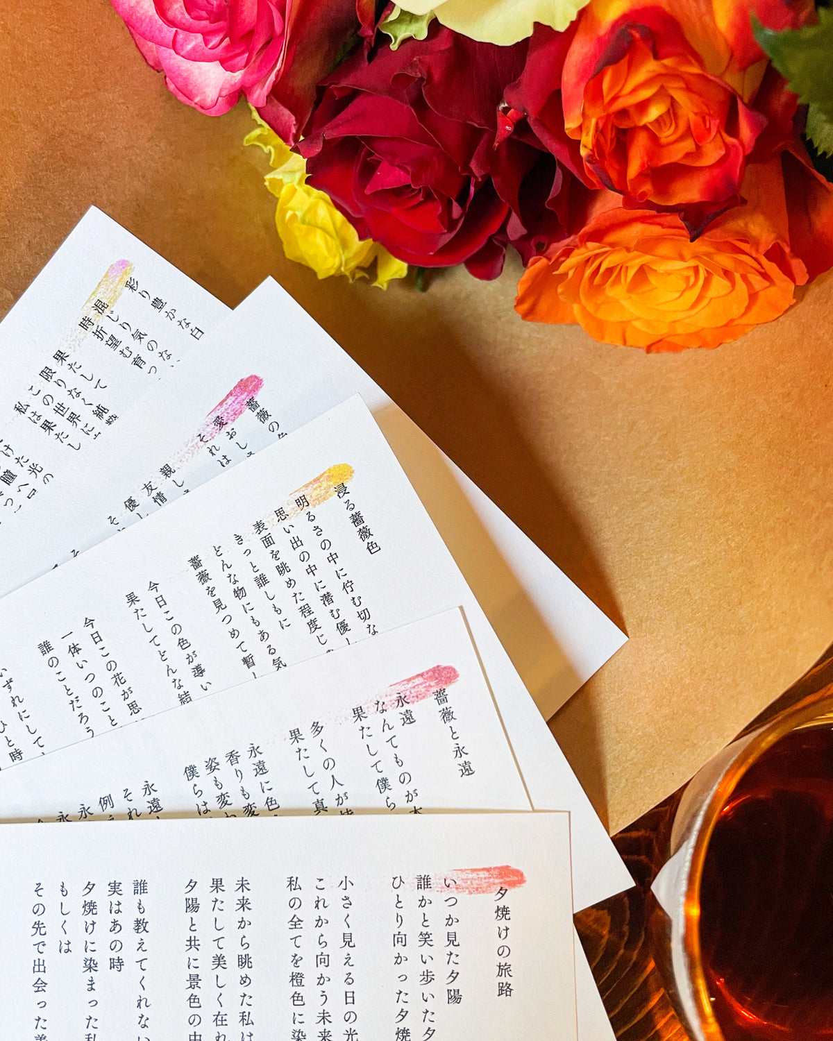 言葉と薔薇の贈り物「ROSE&LETTER」のご紹介
